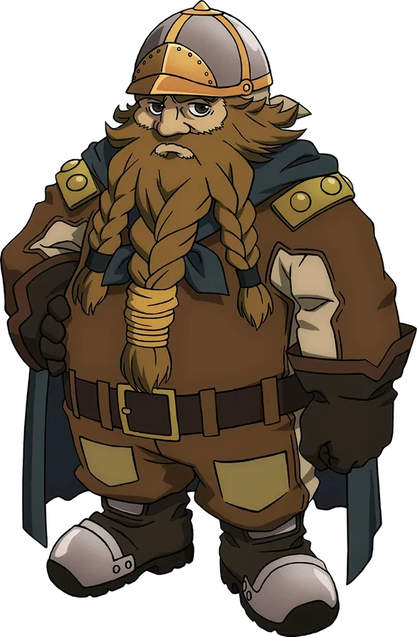 贡多·火须(Gondo Firebeard)的立绘